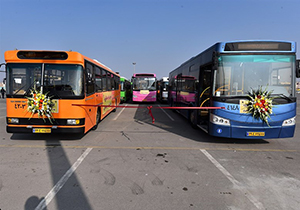 ورود نخستین اتوبوس‌های برقی به شیراز