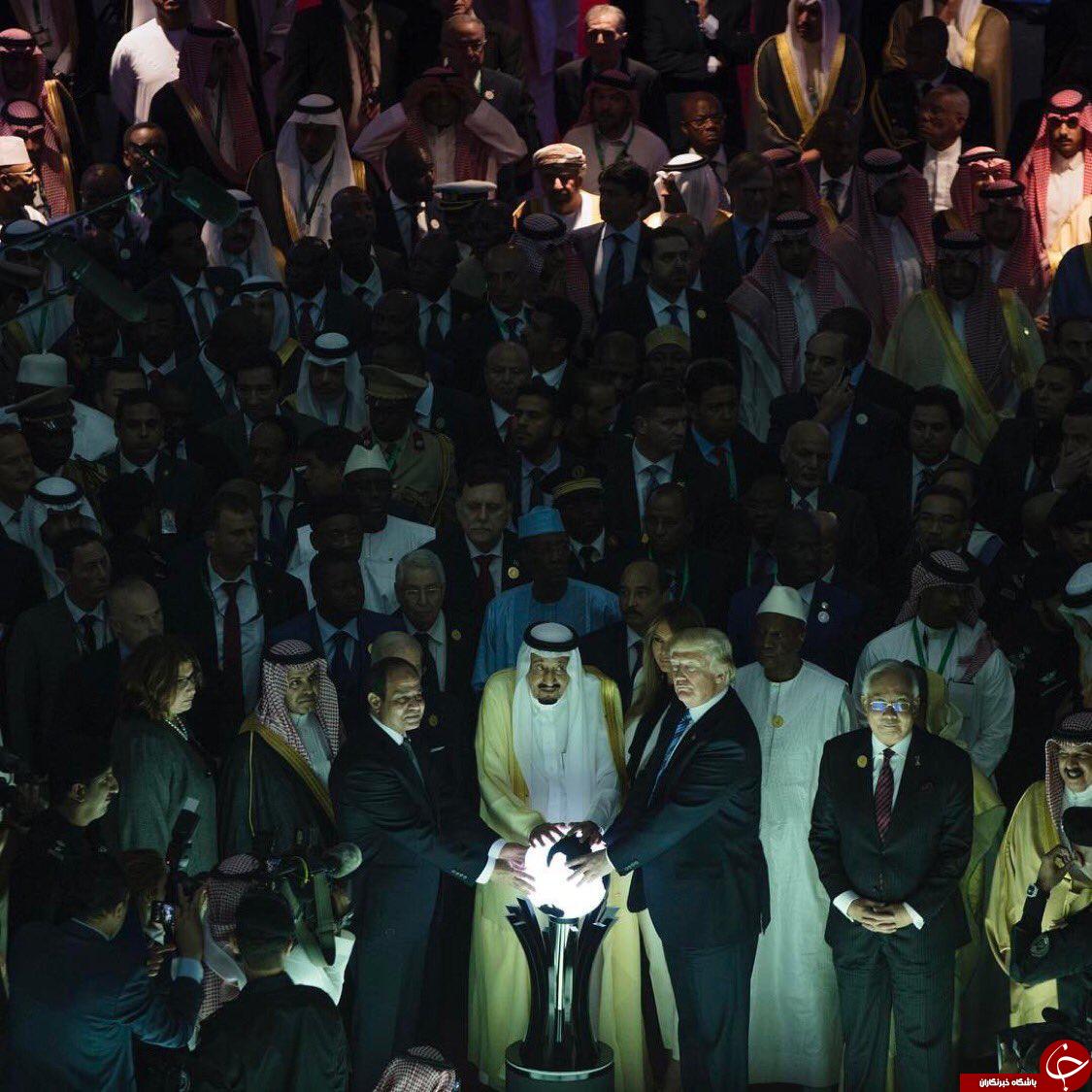 گزارش تصویری سفر سه روزه ترامپ به عربستان سعودی