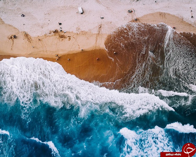 تصاویر هوایی بی نظیر از ساحل جنوبی استرالیا