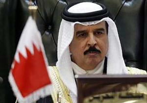 دیدار و گفتگوی ولیعهد ابوظبی و پادشاه بحرین درباره بحران قطر