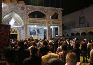 مراسم پرفیض شب قدر در امامزاده حسن علیه‌السلام + تصاویر