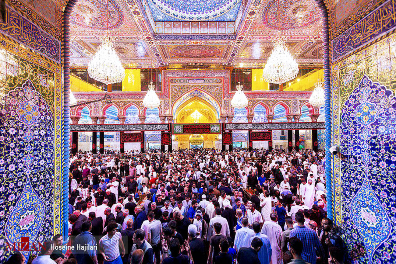 حرم امام حسین (ع) شب بیست و یکم ماه رمضان +عکس