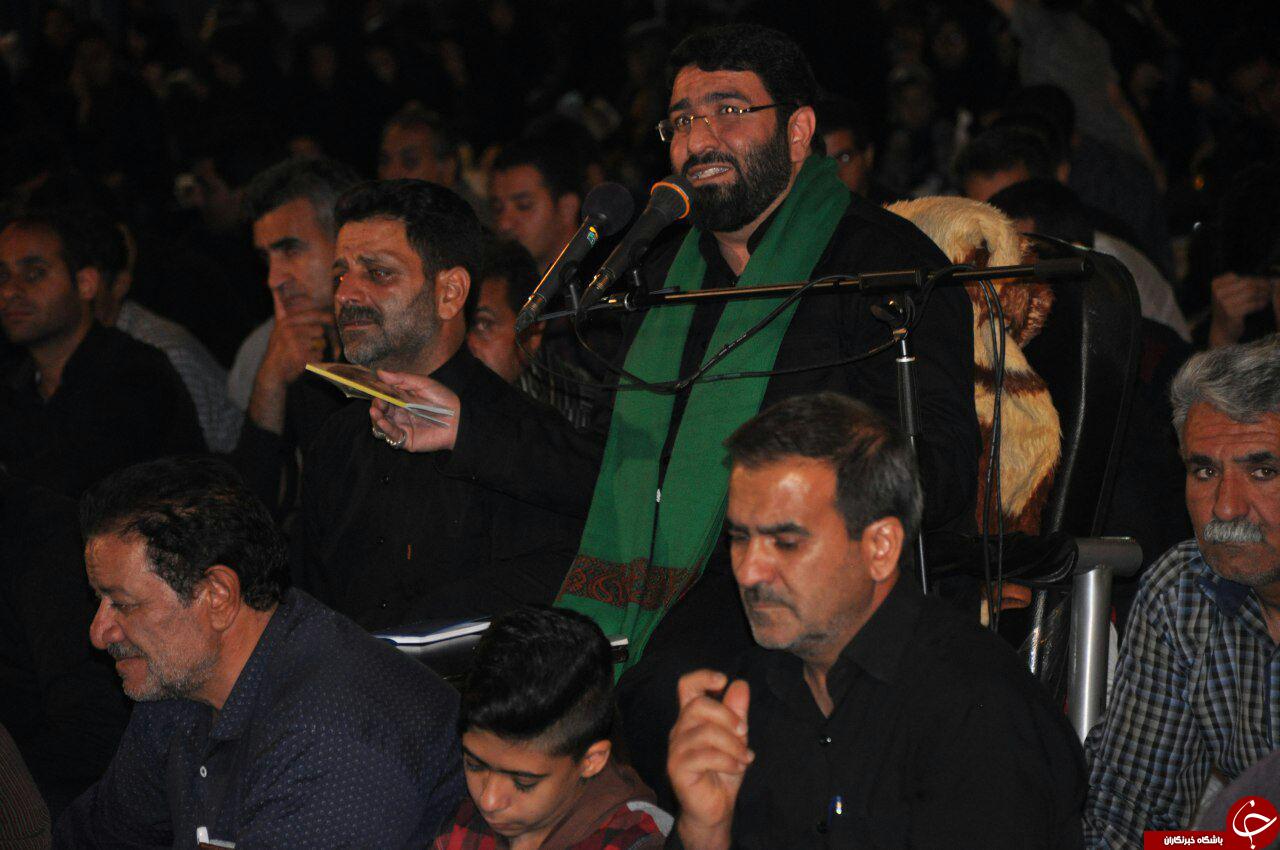 برگزاری مراسم شب قدر در امامزاده آقا علی عباس + تصاویر