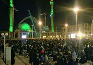 مراسم احیای شب بیست و یکم در مصلی امام خمینی (ره) + تصاویر