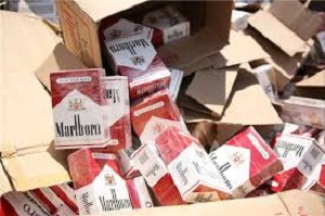 کشف ۱۴۰ هزار نخ سیگار قاچاق در زرندیه