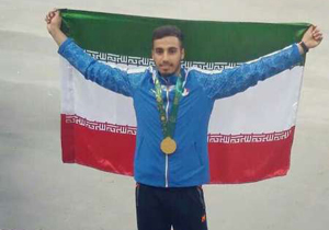 نشان طلای دونده فارسی در مسابقات همبستگی کشورهای اسلامی