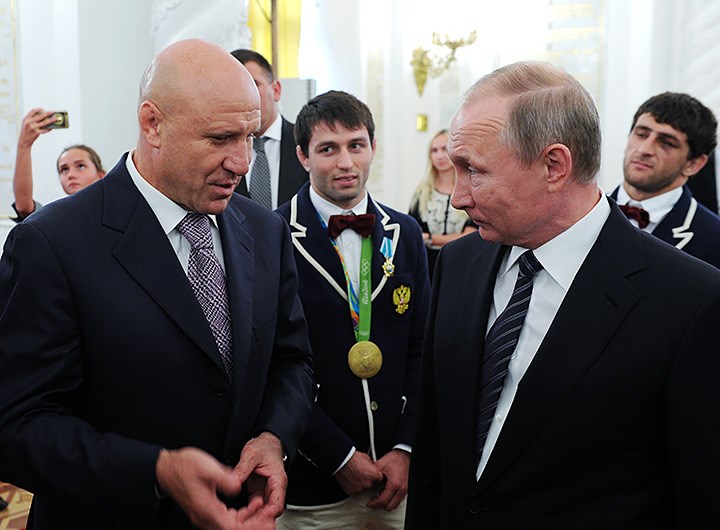 اهدای جوایز ویژه رئیس جمهور روسیه به مامیاشویلی،کوگیاشویلی و تدیف