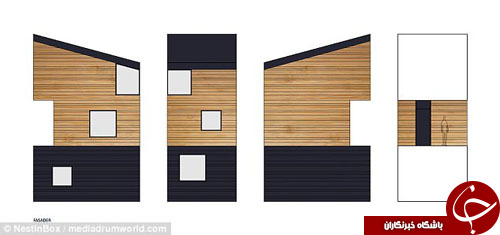 الگوبرداری از لانه پرندگان برای ساخت خانه‌های مدرن+ تصاویر