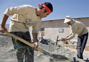 بازسازی خانه های محرومان توسط سپاه پاسداران