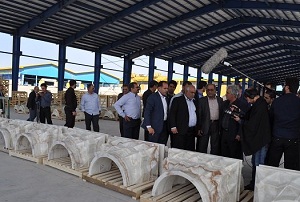 ساخت 75درصد ستون های بخش زیارتی حرم امام علی(ع)در استان مرکزی