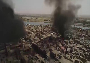 نمایی از شهر موصل پس از آزادسازی + فیلم