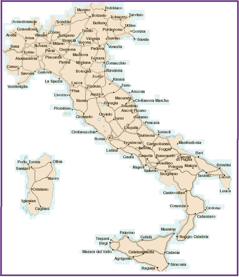 راهنمای سفر به ایتالیا