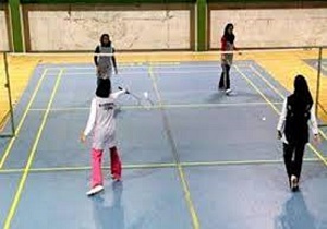 برگزاری مسابقات بدمینتون دختران استان یزد