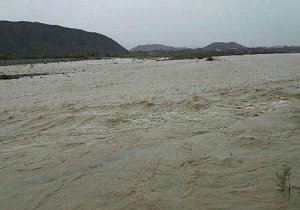 نجات 2 شهروند در ایرانشهر از سیلاب