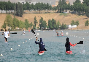 پیکار سخت قایقران کرمانشاهی در مسابقات جهانی