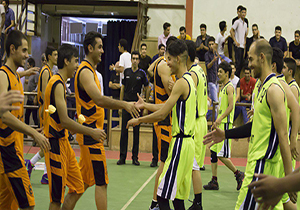 آموزش و پرورش ناحیه یک قهرمان مسابقات بسکتبال جام رمضان