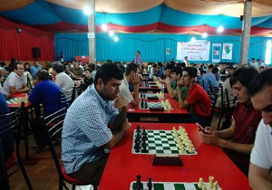 شرکت بیش از ۱۹۰ شطرنج باز در مسابقات شطرنج ریتد کشوری