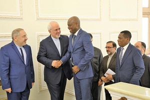 دیدار وزیر خارجه توگو با ظریف