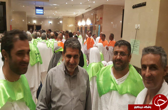 ورود حجاج چهارمحال و بختیاری به مکه مکرمه + تصاویر
