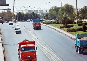 ممانعت از تردد کامیون ها در سطح شهر