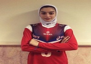 حضور دختر دامغانی در اردوی تیم ملی والیبال دختران ایران