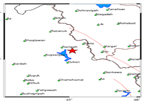 زلزله ۵.۳ ریشتری در مرز ایران و عراق
