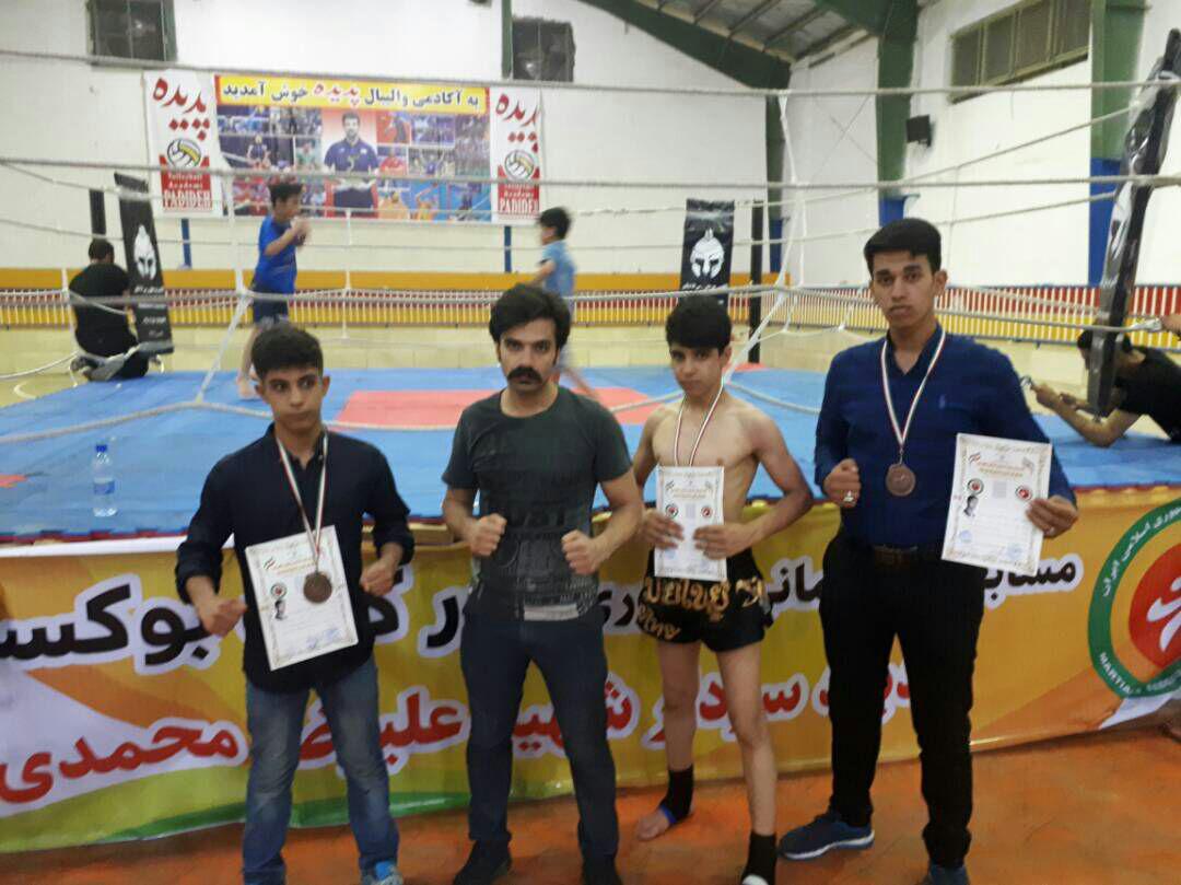 کسب 3 مدال طلا و برنز توسط بوکسورهای جیرفتی