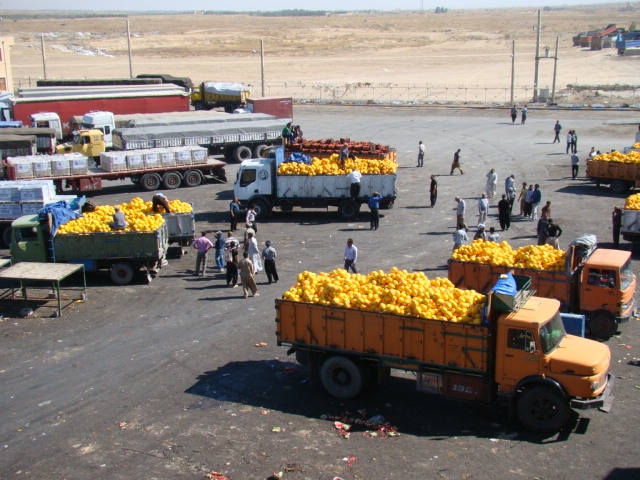 صادرات 60 میلیارد ریالی محصولات کشاورزی از مرز مهران به عراق