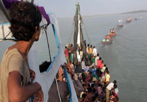 غرق شدن 11 مسلمان روهینگیا هنگام فرار به بنگلادش