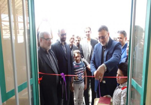 افتتاح مدرسه ۲ کلاسه اردو‌های جهادی در روستای برم الیگودرز