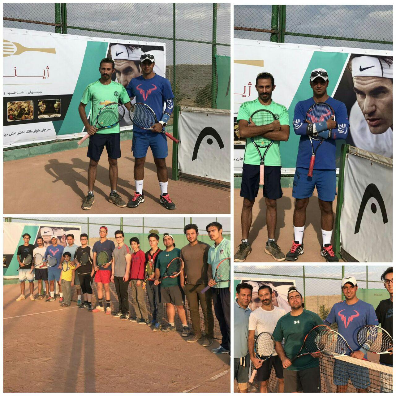 برگزاری مسابقات تنیس آزاد  در سیرجان