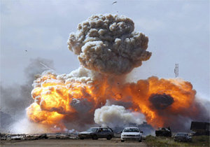 انفجار یک خودروی بمب‌گذاری شده در بابل عراق