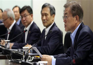 مخالفت رئیس جمهور کره جنوبی با ورود تسلیحات هسته‌ای به کشورش