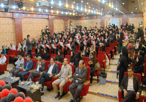 برگزاری جشن فارغ التحصیلی دانشجویان مامایی دانشگاه آزاد مهاباد
