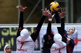 تیم صفا قهرمان والیبال دختران زیر 16 سال تبریز