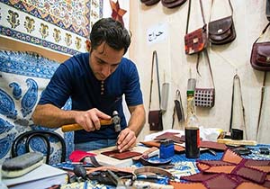 برپایی نمایشگاه صنایع دستی در منطقه گردشگری «بیشه» لرستان
