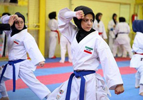 قهرمانی تیم گلستان در رقابت‌های کاراته بانوان کشور