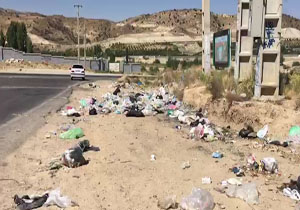 نمای زشت زباله‌ها در منطقه «خان زنیان» + فیلم
