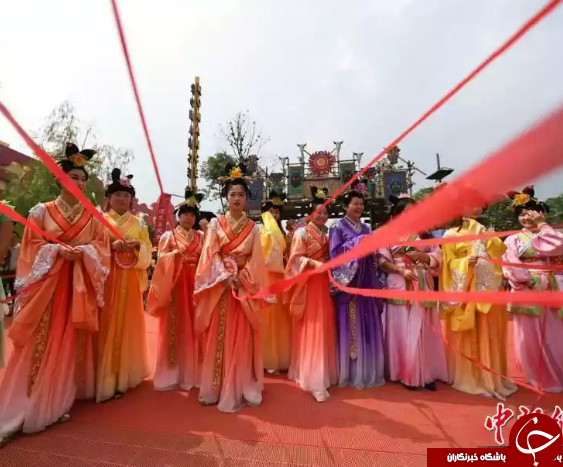 تصاویری جالب و دیدنی از یک فستیوال کهن در چین