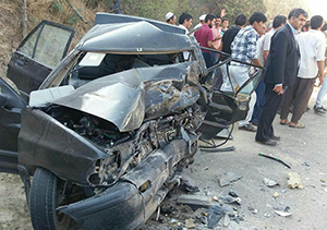 حادثه رانندگی با یک کشته و ۹ مجروح در گلستان