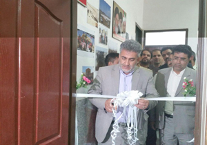 افتتاح سالن اجتماعات جمعیت هلال احمر شهرستان نهبندان