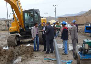 اجرای ۲۷ کیلومتر شبکه جمع آوری فاضلاب در ۵ شهر استان