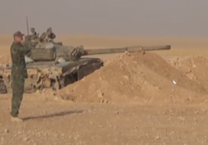 عملیات ارتش سوریه علیه داعشی‌ها در شرق حمص + فیلم