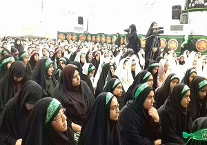 برگزاری مراسم معنوی رهروان زینبی در یزد