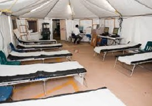 راه‌اندازی بیمارستان صحرایی در مرز شلمچه
