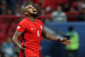 ویدال از تیم ملی شیلی خداحافظی کرد