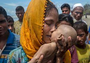 درد و رنج آوارگان روهینگیایی در مرز میانمار و بنگلادش + فیلم