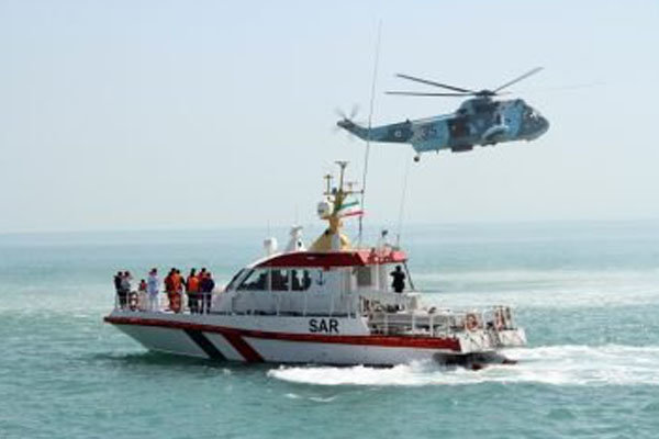 نجات دریانوردان تانزانیایی در خلیج فارس
