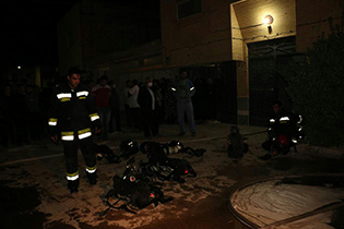 آتش به جان منزل مسکونی در اصفهان