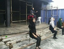 اجرای نمایش "مده آ " در لاهیجان